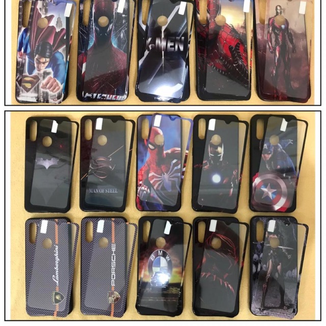 CASE BONUS TEMPEREDGLASS SUPERHERO SAMSUNG/OPPO