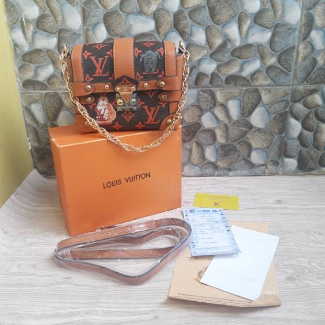 LOUIS VUITTON TUBE BAG SET BOX IDR - AnnorShop Binuang