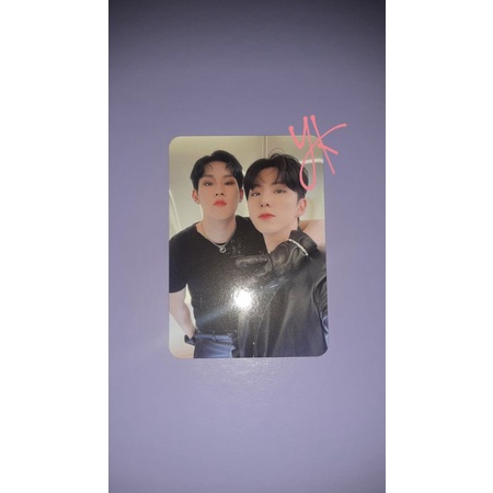 monsta x mx ooak one of a kind unit pc photocard jooheon - kihyun