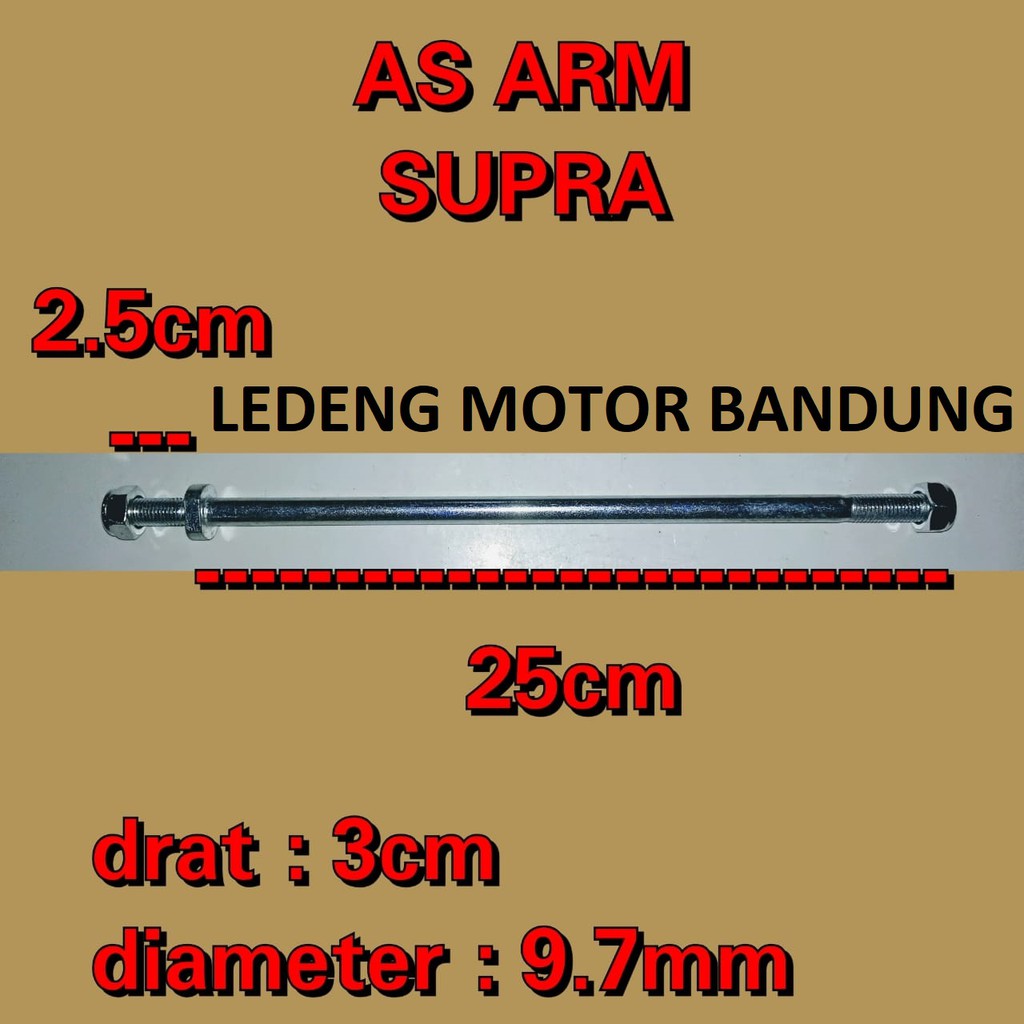 As Arm Supra X Grand Besi Swing Fork Lokal