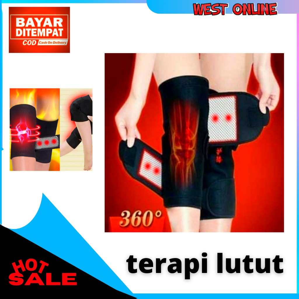 256 MAGNET TERAPI SENDI LUTUT INFRA MERAH