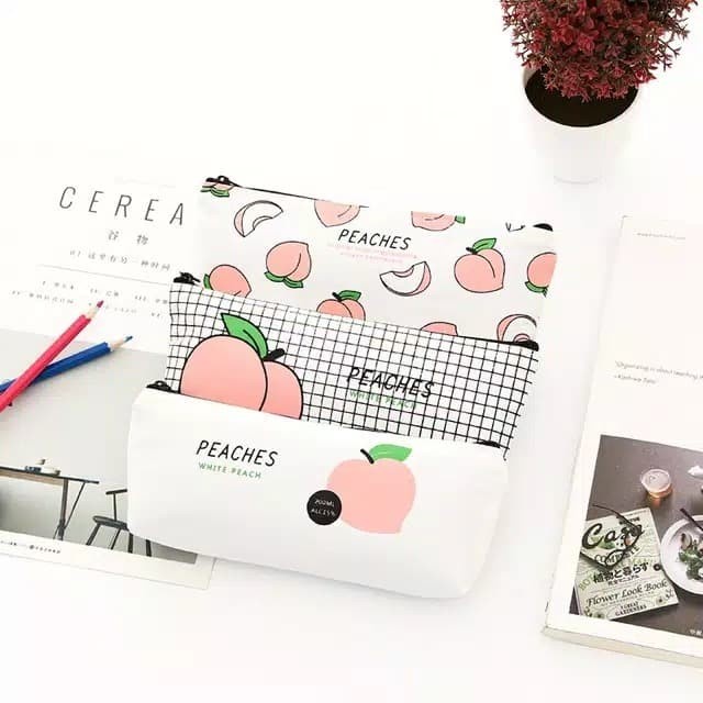 

Menakjubkan Tempat Pencil Canvas Peach, Kotak Pencil Canvas Elegan Hemat