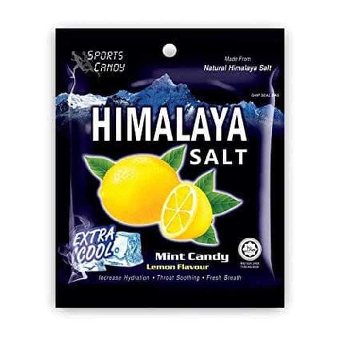 [HALAL] Himalaya SALT Mint Candy Lemon Flavour Extra Cool 15gr Permen Rasa Lemon