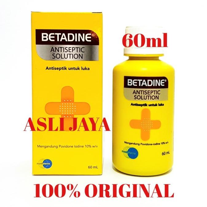 Betadine 60ml - Antiseptic Untuk Luka
