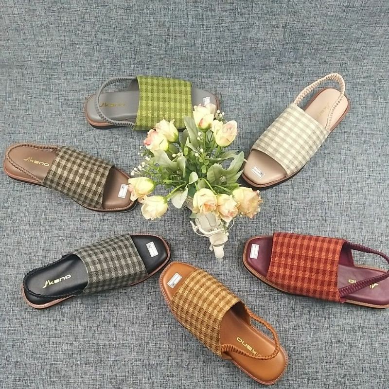 Akano Alaqua Sandal Tali Wanita-2