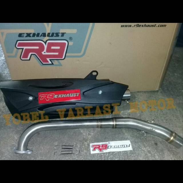 KNALPOT RACING R9 MISANO MOTOR YAMAHA NMAX N MAX