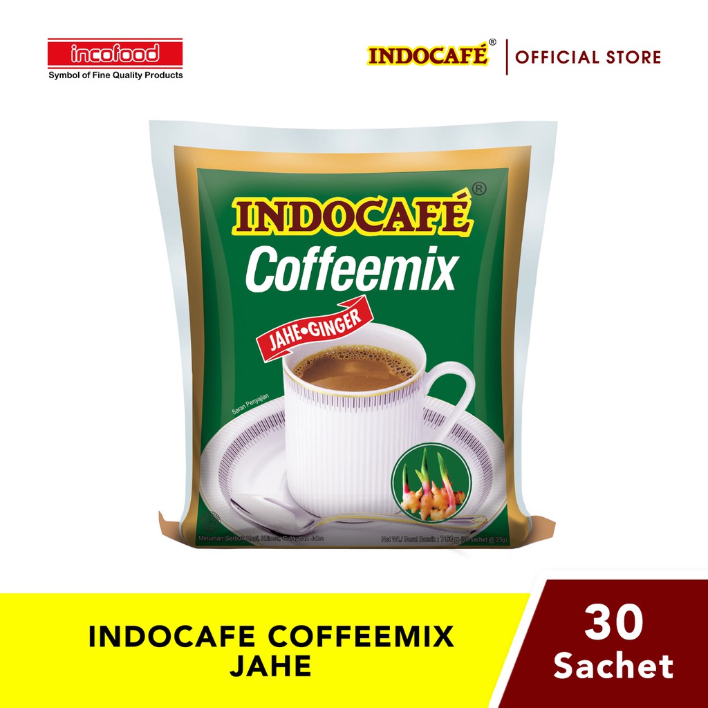 Indocafe Coffeemix Jahe (30 sachet)