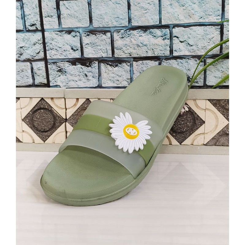 SANDAL SLOP KARET WANITA NEW ERA LB E5116 SIZE 36-40 100% RINGAN LENTUR-1