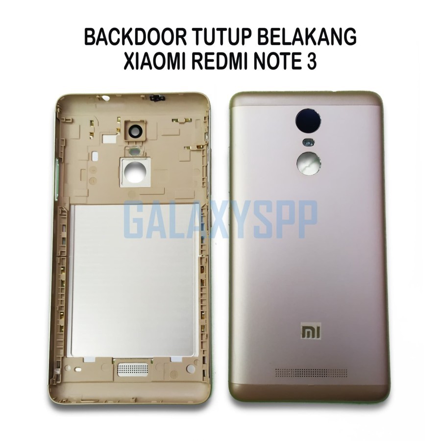 TUTUP BELAKANG BACKCOVER XIAOMI REDMI NOTE 3