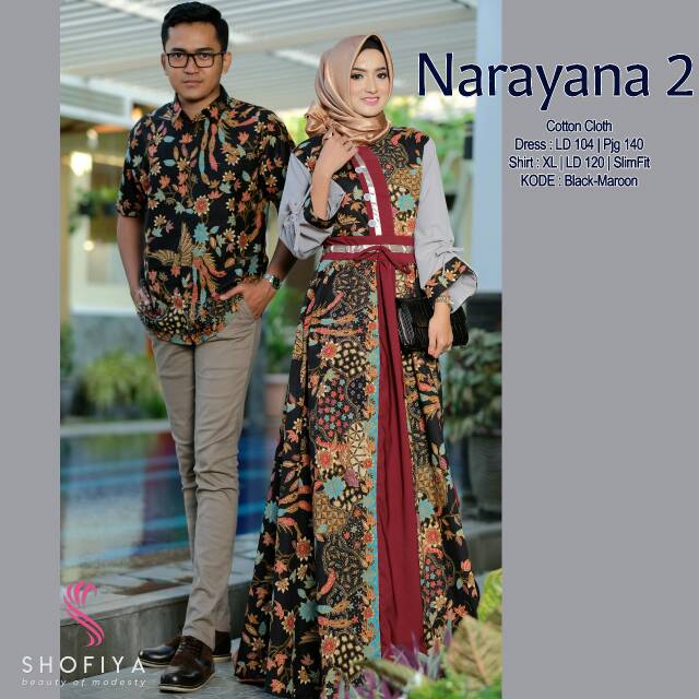 BATIK SARIMBIT NARAYANA 2 COUPLE SET BY SHOFIYA