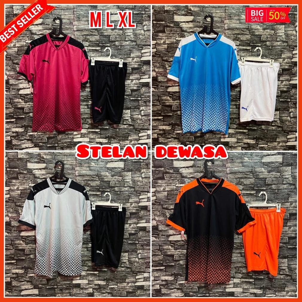 SALE ( PROMO ) JERSEY BOLA / BAJU BOLA PUMA / STELAN FUTSAL PUMA / BAJU FUTSAL PUMA