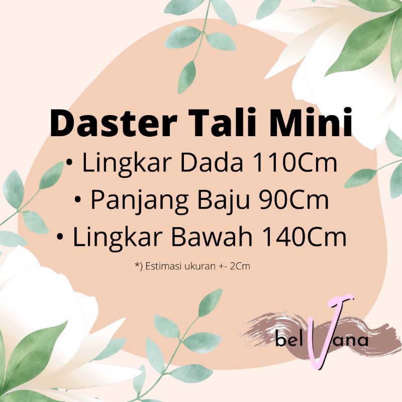 Daster Viral Ruffle Gandul Tali Bali | Daster Yukensi Tanpa Lengan Rayon-2