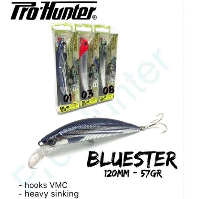 Lure PRO HUNTER BLUESTER 120S - 12cm / 57gram / SINKING