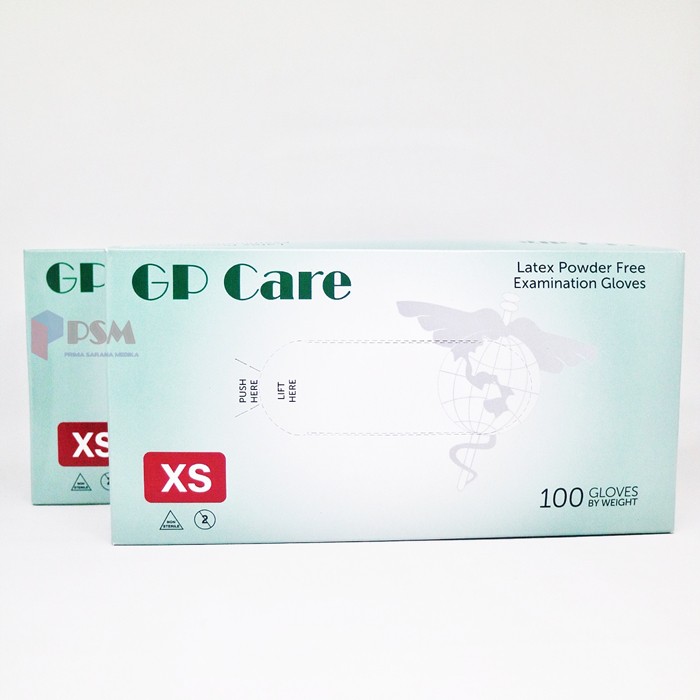 Handscoon Free No Powder / Glove / Sarung Tangan Latex - GP Care Cosmo