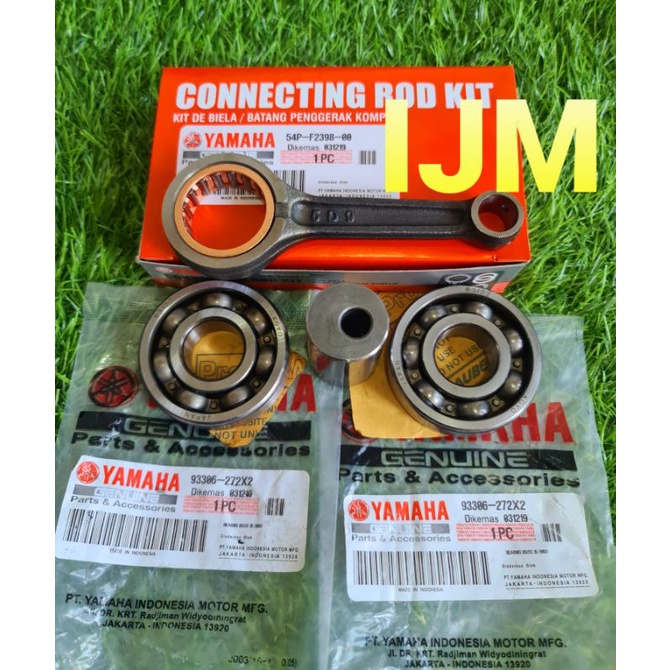 Setang Seher Plus Bearing Kruk As Mio J Mio Gt Soul Gt 115cc Fino Fi115cc