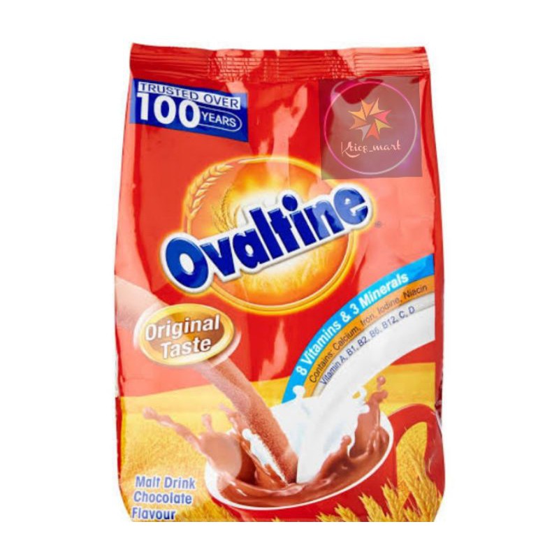 

ovaltine chocolate malt drink 280g/susu coklat/Import