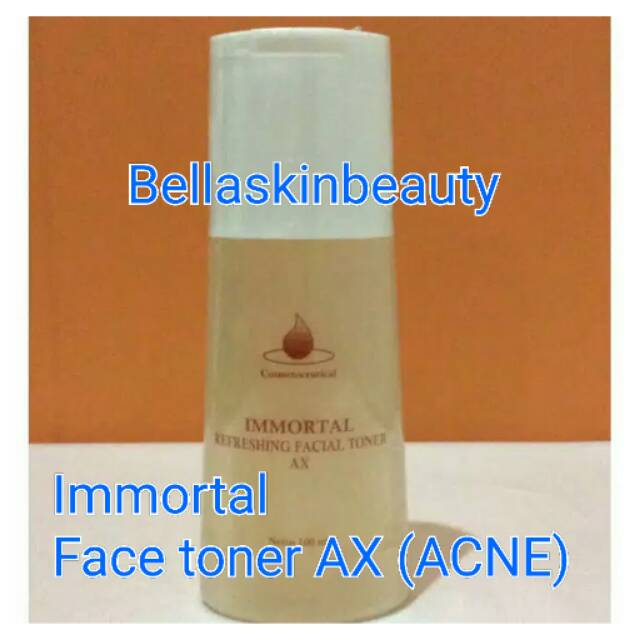 Immortal face toner ax -  refreshing facial toner ax - Toner jerawat