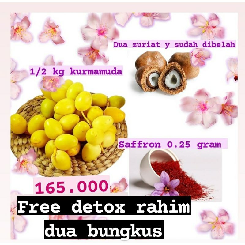 

KORMA MUDA +2 ZURIATBELAH +SAFFRON SUPER NEGIN +DETOX RAHIM(MENGHILANGKAN KISTA, MIOM ,SPERMA ENCER)