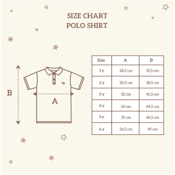 Little Palmerhaus 1 - 6 Tahun Polo Shirt Kaos Polo Lacoste / Tshirt Polo Anak Unisex CBKS