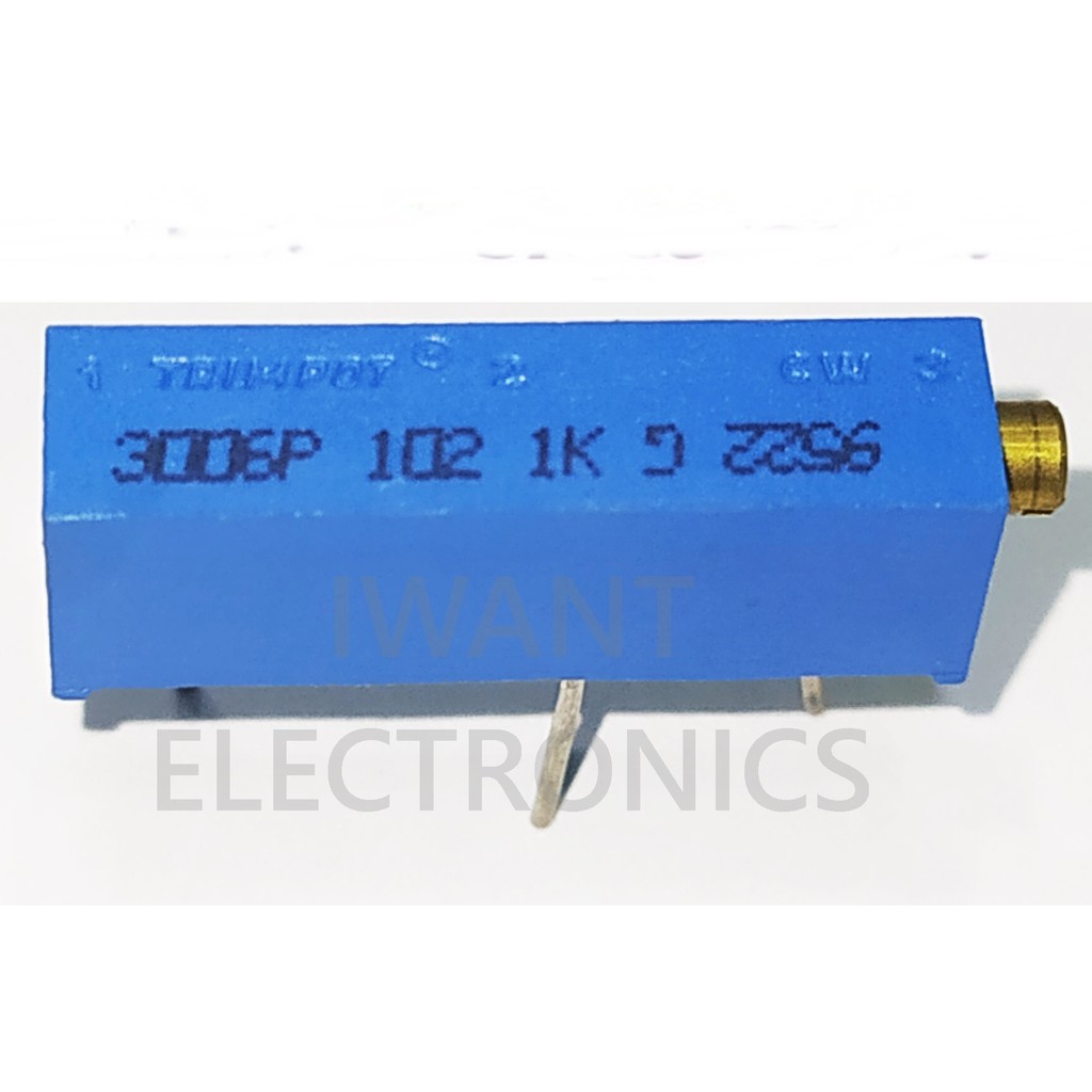 MULTI TURN 1K TRIMPOT 3006P 102