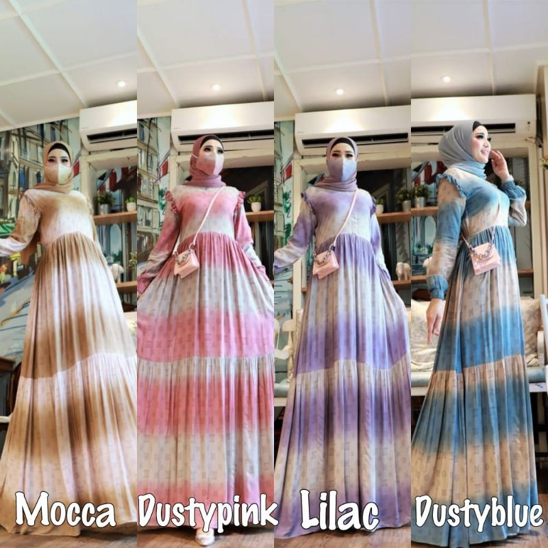 aufaa 88 by oriGLAMZ + FREE MASKER / glz / gamis LV / gamis murah / gamis rayon