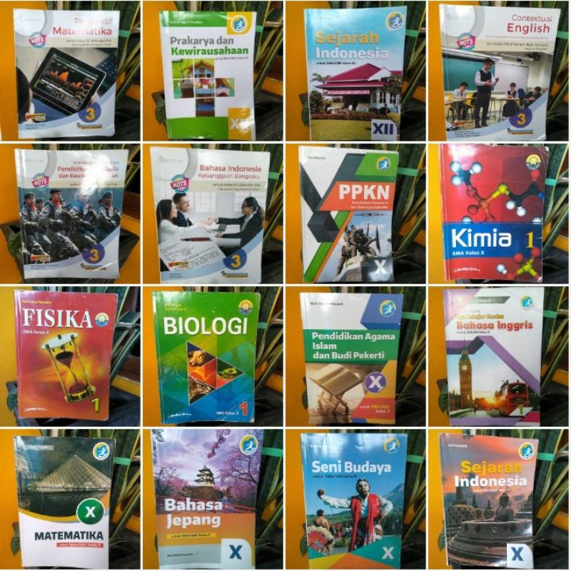 

Preloved Buku Paket Kelas 12 Kurikulum 2013