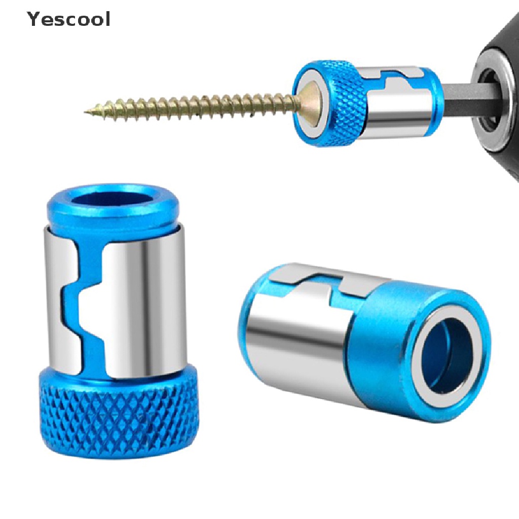 Yescool Universal Magnetic Ring Metal Screwdriver Bit For Drill Bit Magnet Powerful Ring .