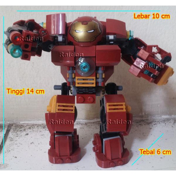 Mainan Iron Man Hulk Buster Smash Super Heroes terbaru murah