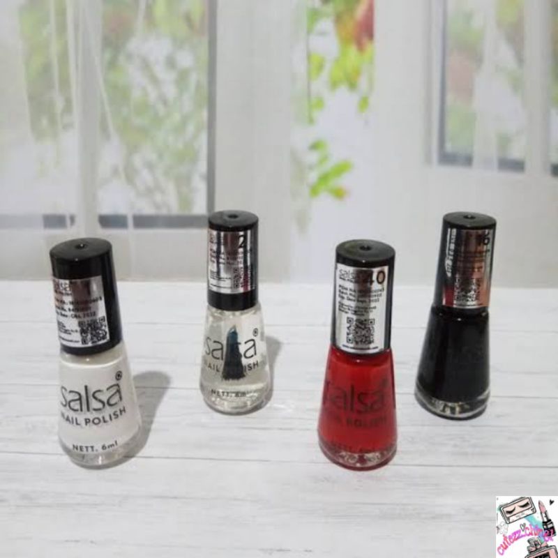 ☃️Cutezz_Ching1☃️Salsa Nail Polish 6ml - Kutek/Cat Kuku