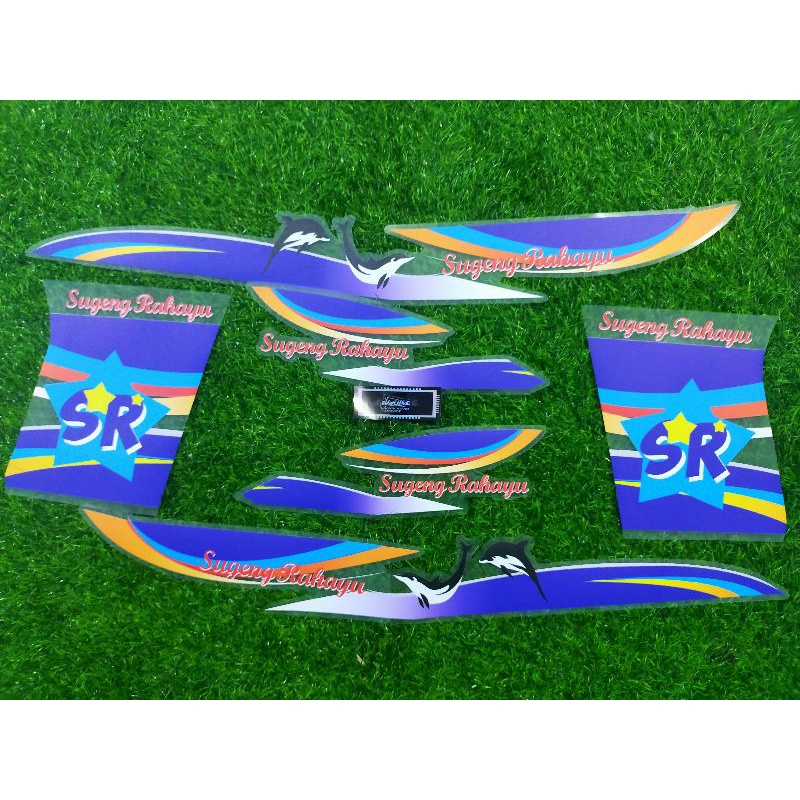 Striping transparan Jupiter Z Burhan livery bus SUGENG RAHAYU