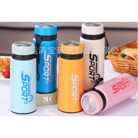 PROMO SALE NEW BOTOL MINUM KACA SPORT TAKASIMURA STORE