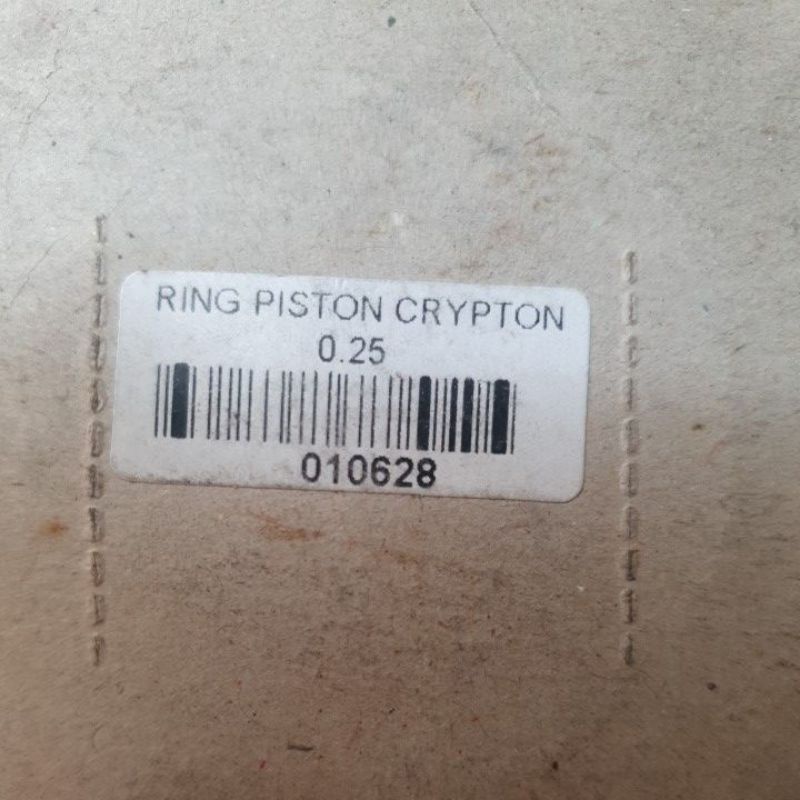 Ring Piston/Seker Crypton, Vega, Yupiter lama os 25 G-Thai