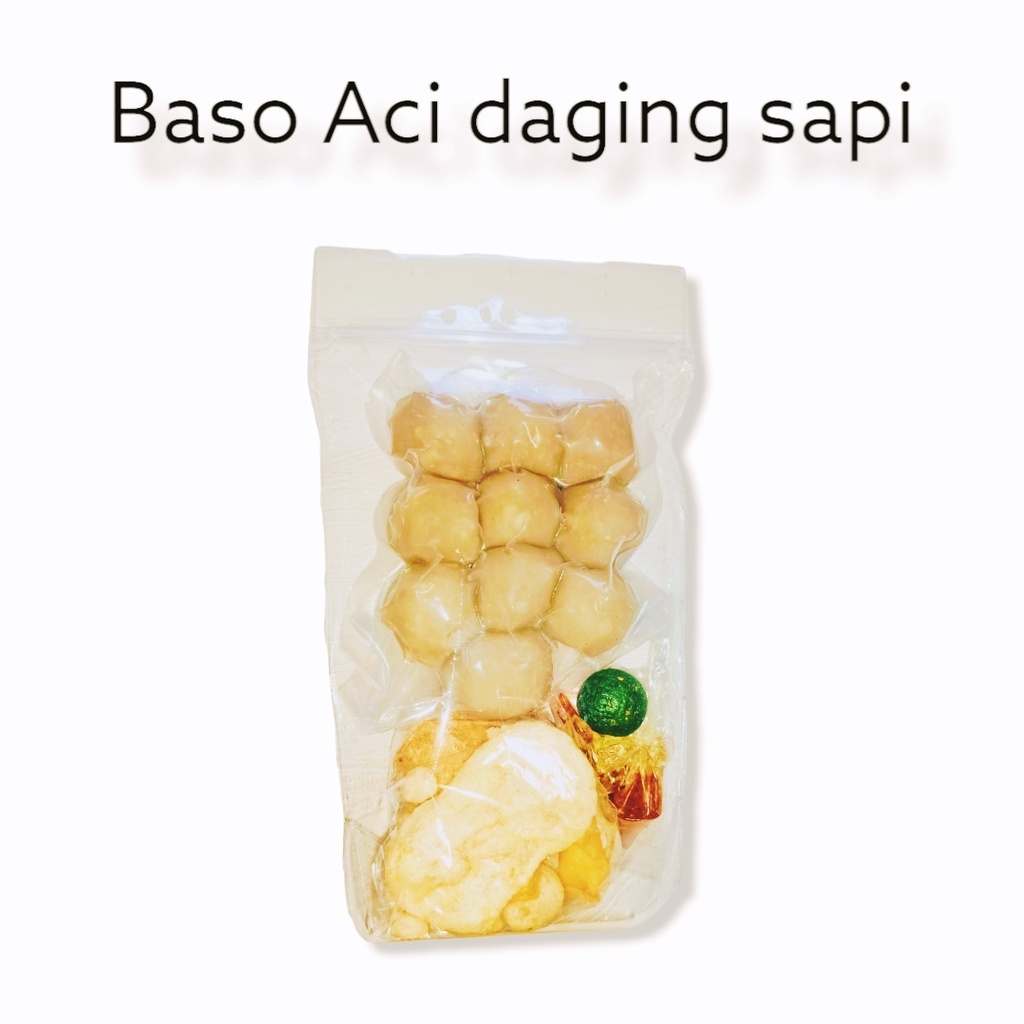 

Baso aci instan BACITA, baso aci garut,