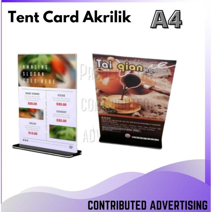 

✨BISA COD✨ ACRILIK A4 - ACRILIK DISPLY