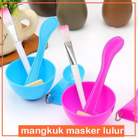 MANGKOK MASKER Wajah Makeup Tools Set Mangkuk Alat Kosmetik Make up