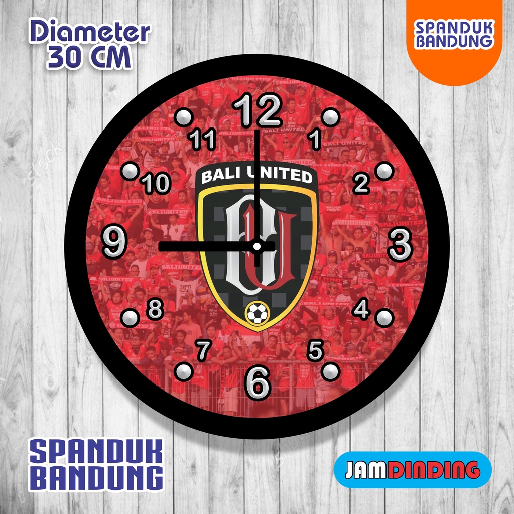 JAM DINDING BALI UNITED / BALI UNITED MARCHANDISE / FANS BALI UNITED