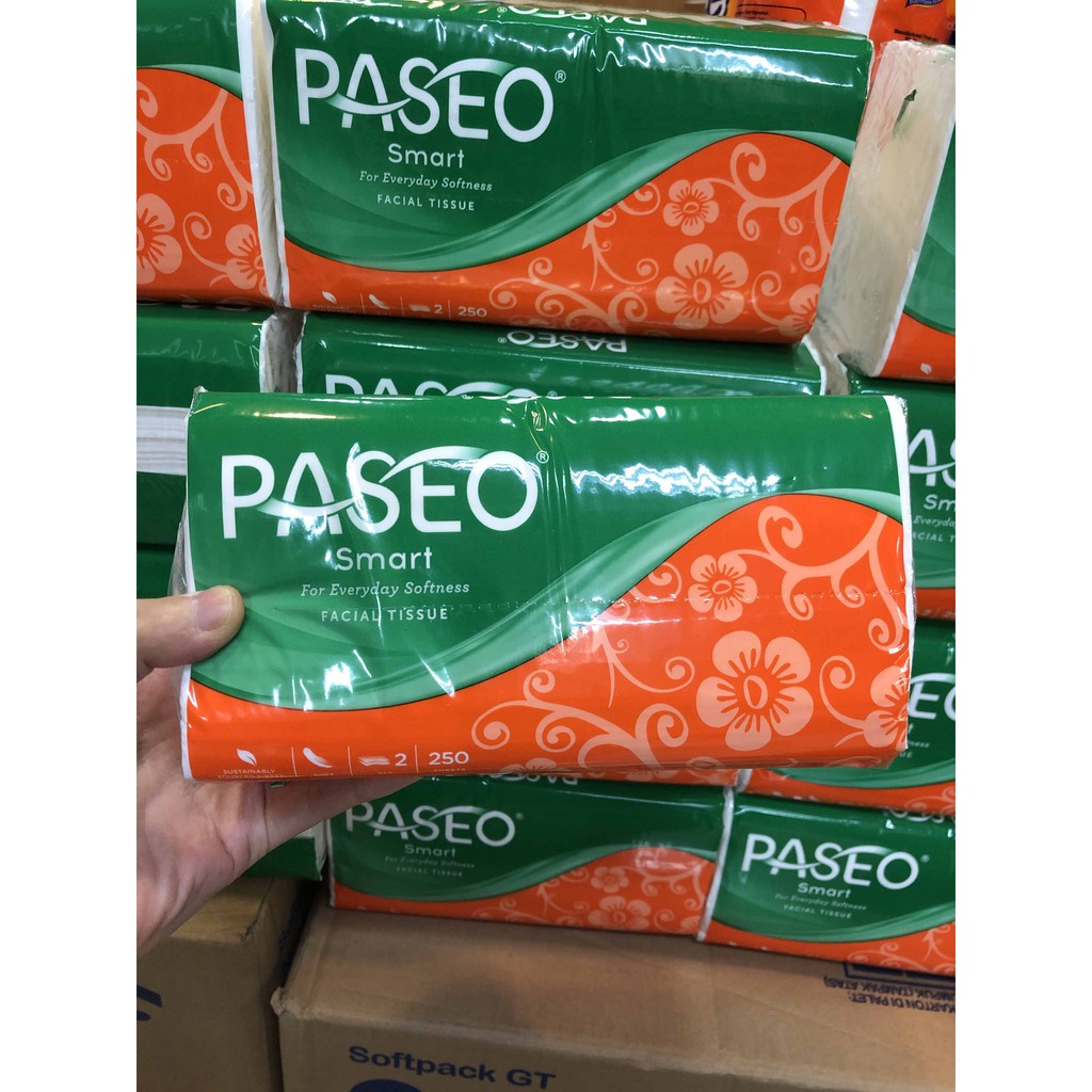 TISSUE/TISSUE PASEO SMART FESIAL 250 SHEET 2 PLY