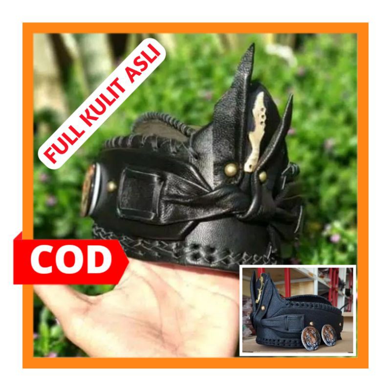 Blangkon Sunda Kulit Asli Domba Kujang Siliwangi