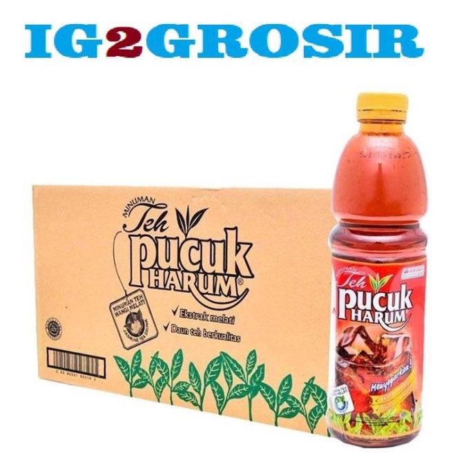 

(BISA COD) TEH PUCUK HARUM (1 DUS ISI 24 BOTOL) BERMUTU Kode 1239