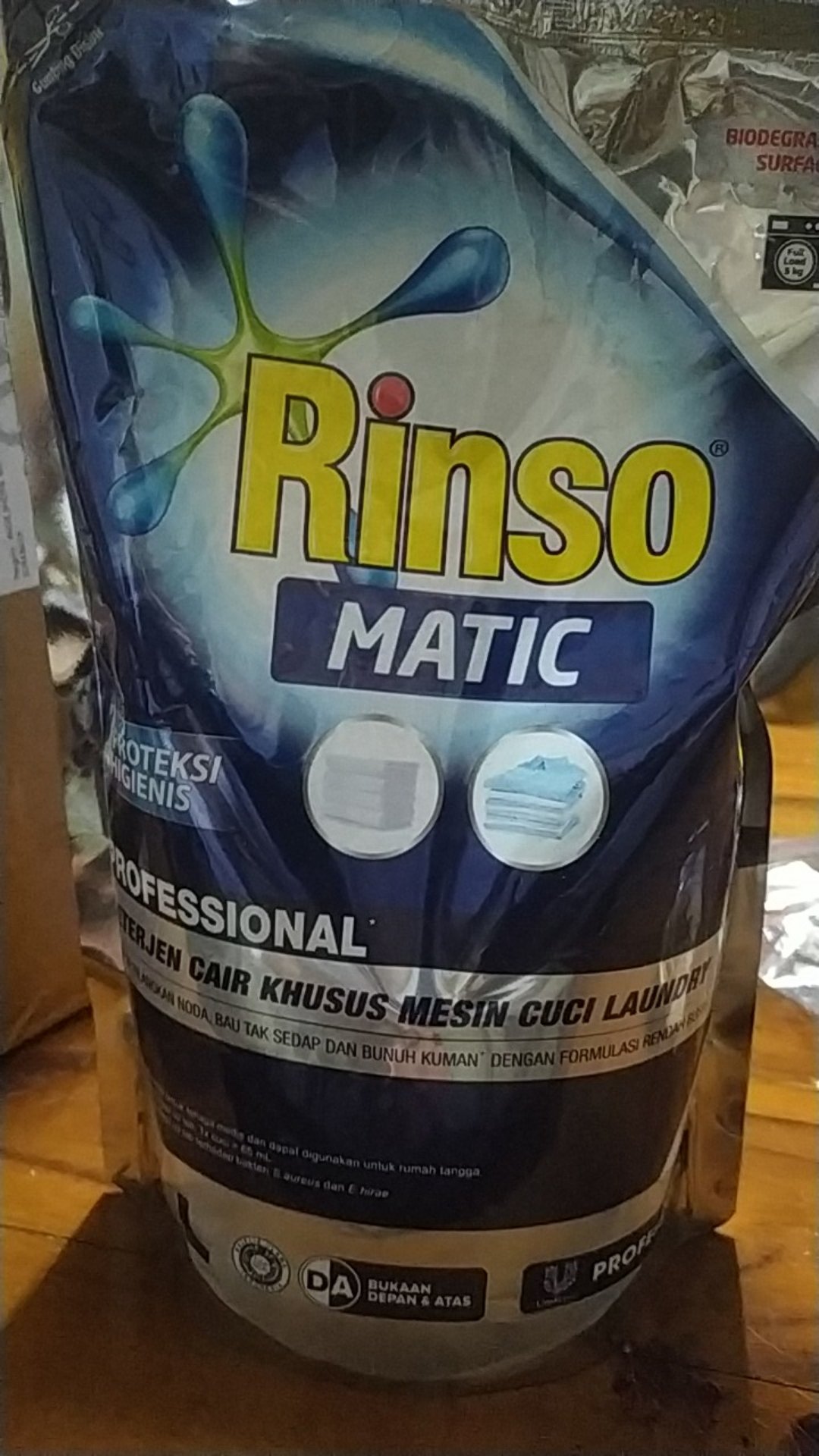 Rinso Matic Detergen Deterjen Sabun Cair Liquid Mesin Cuci Pintu Buka Depan Atas Ongkir Termurah