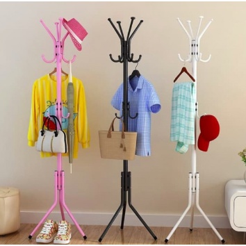 Stand Hanger Gantungan Berdiri Hook Multifungsi / Hanger Gantungan Baju Tas Topi - missbejogrosir