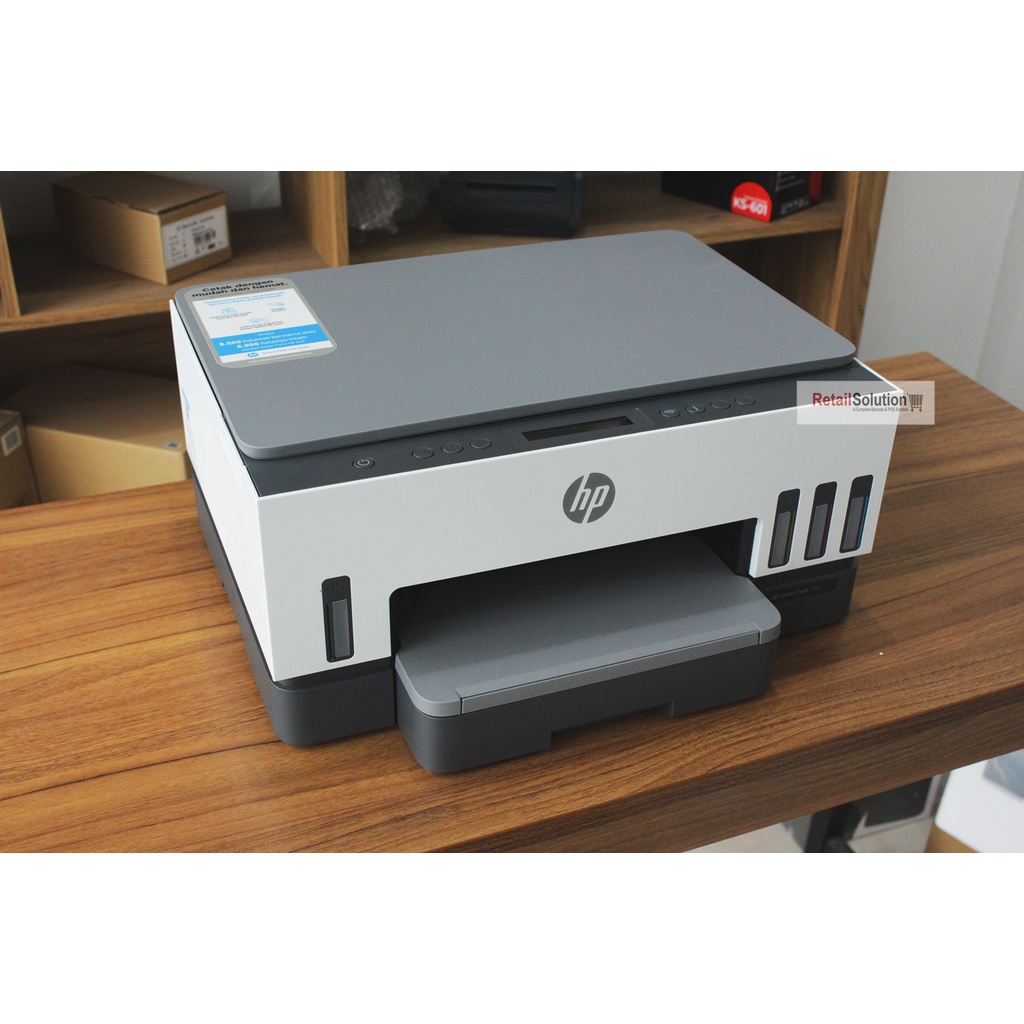 Printer AIO Scan Fotocopy A4 Wireless - HP Smart Tank 720 Infus Tanki