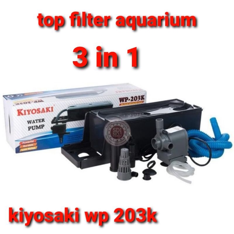 water pump kiyosaki wp-203k power head pompa aquarium