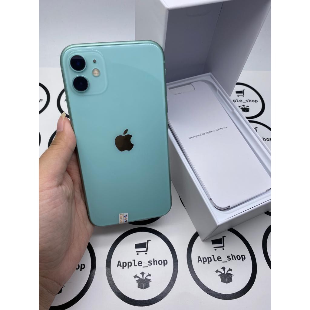 iPhone 11 128gb Green Lcd Original Mulus Original Bukan Refurbish / Rekondisi