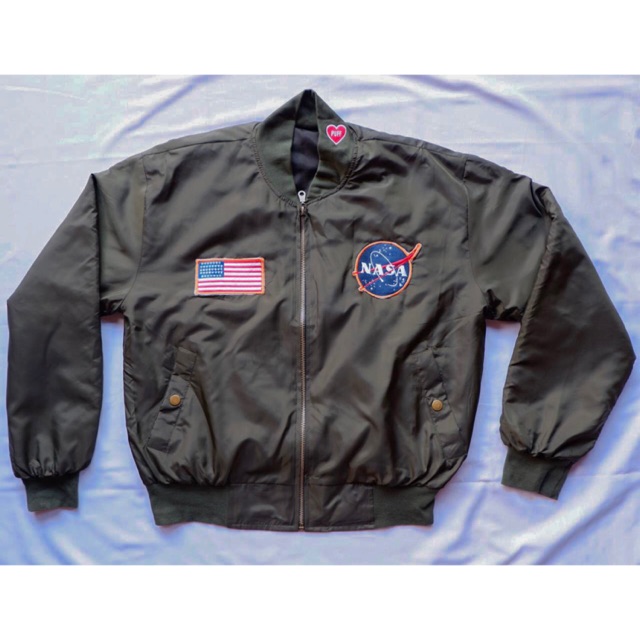 puffco "nasa" bomber jacket