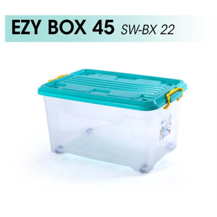 Container box ezy 45 liter kotak plastik biggy vindo