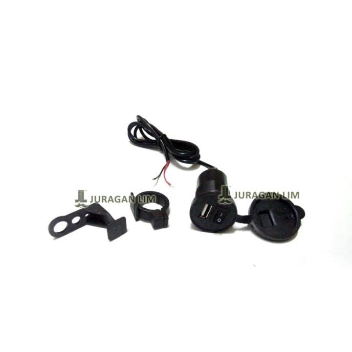 USB Charger / Cas HP / Handphone MINI untuk motor [IMPORT] aganlim88 Kualitas Baik