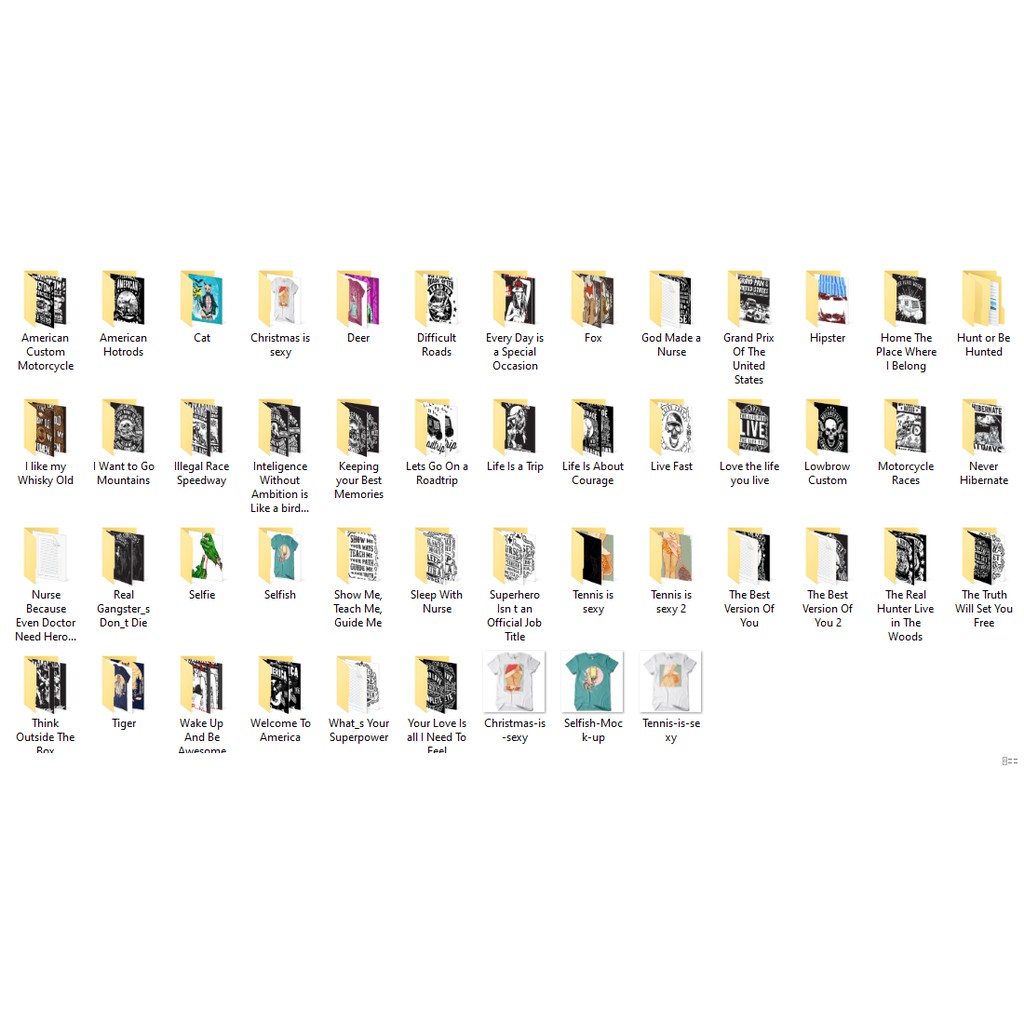 45 T Shirt Distro Premium V.2 - Photoshop &amp; Illustrator