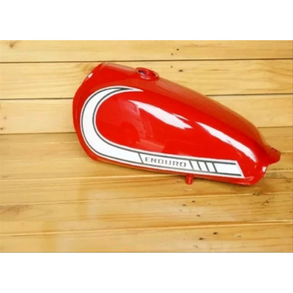 Tangki custom jadul Model YMH DT 100 Warna Merah kilat JKS17706