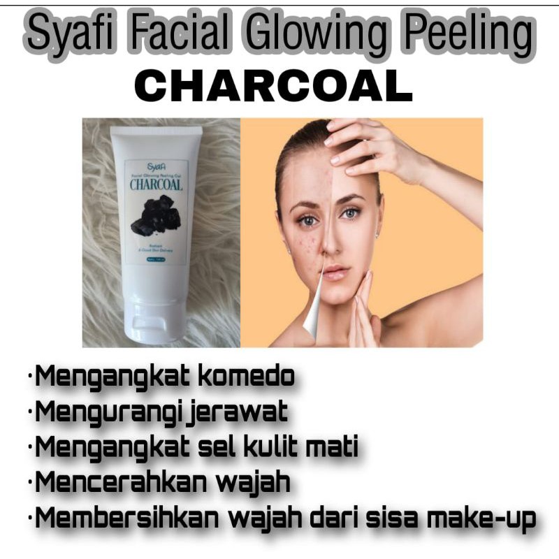 Jual Peeling Gel syafi paling ampuh Facial Glowing Original Shopee